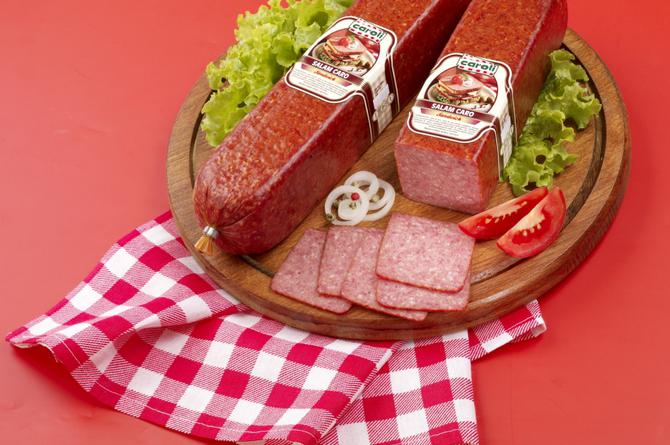 Caroli Foods lansează gama de salamuri semi-uscate Sandwich